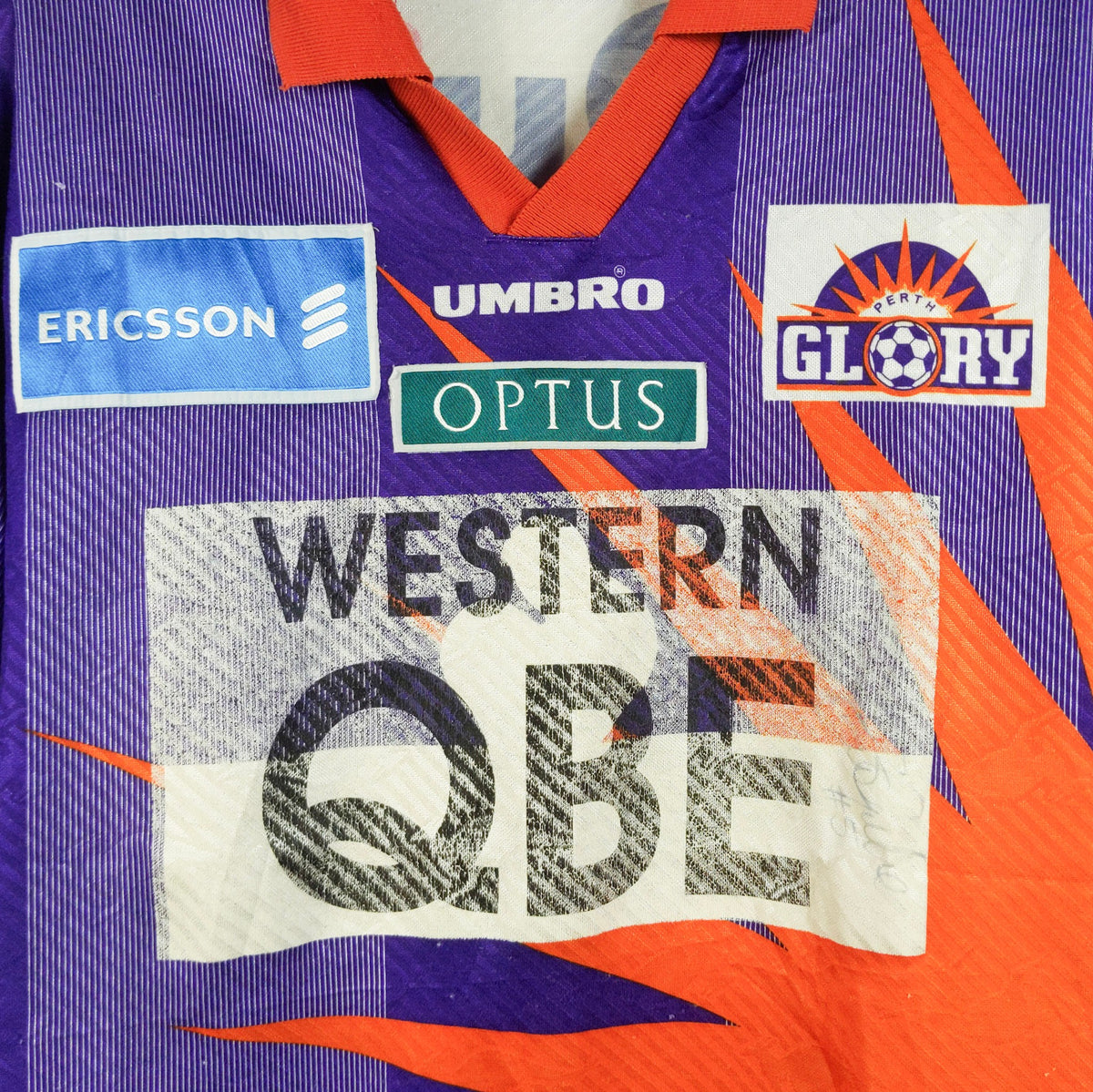 Original Perth Glory 1996/97 Home - Size fit L (Match Prepared)