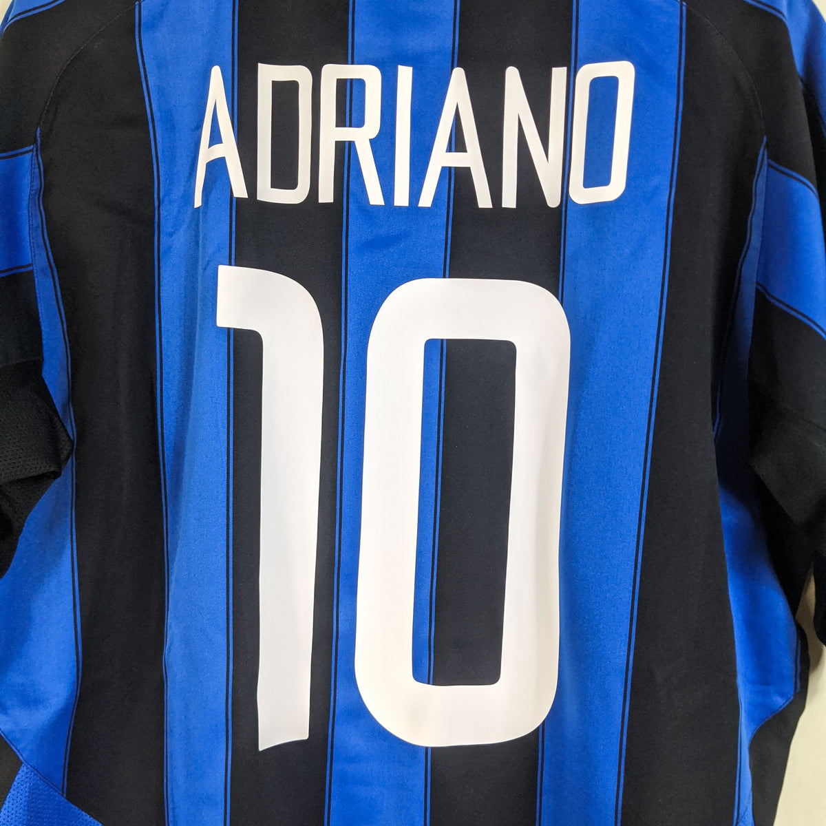 Original Inter Milan 2003/04 Home - Adriano #10 Size L