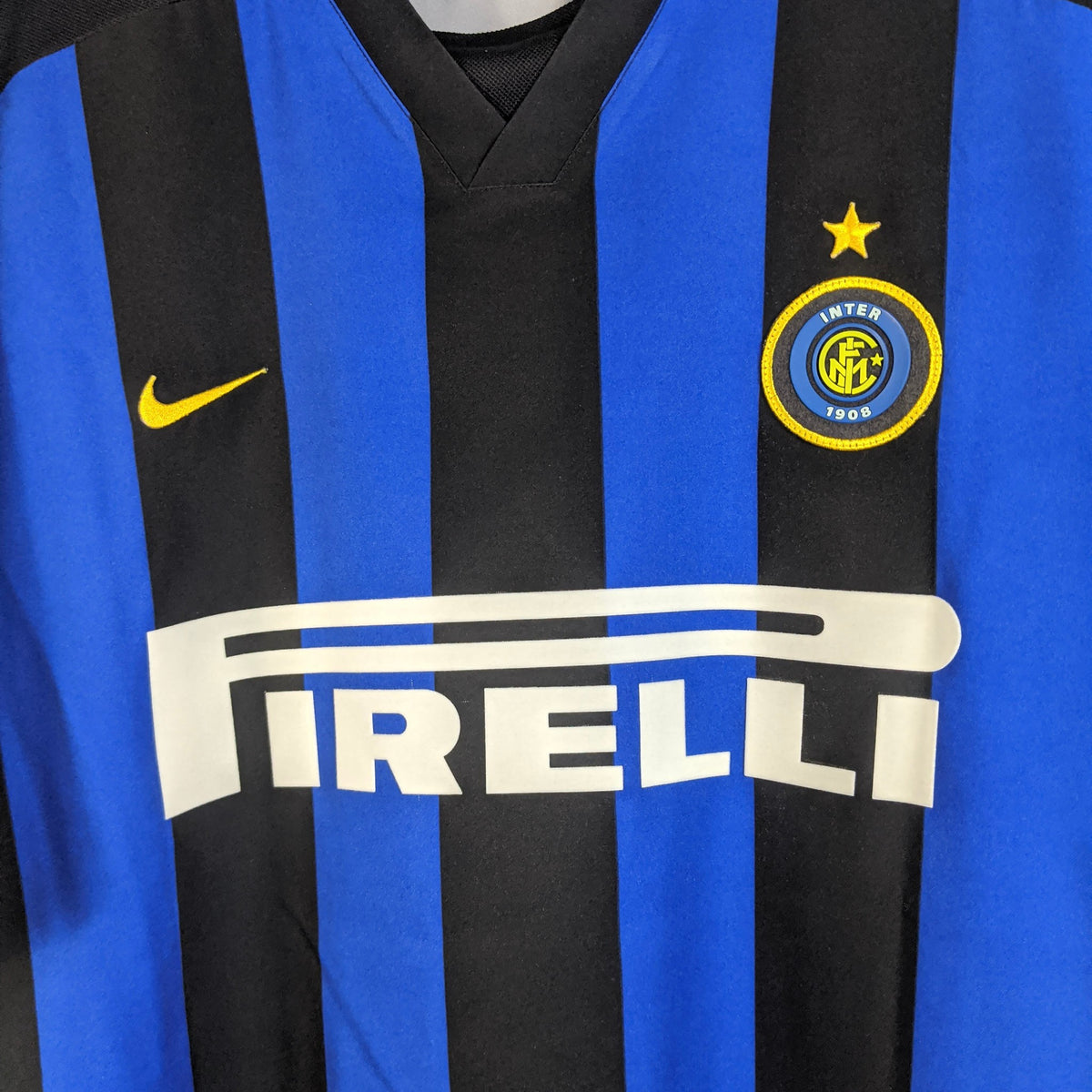 Original Inter Milan 2002/03 Home - Batistuta #19 Size XL