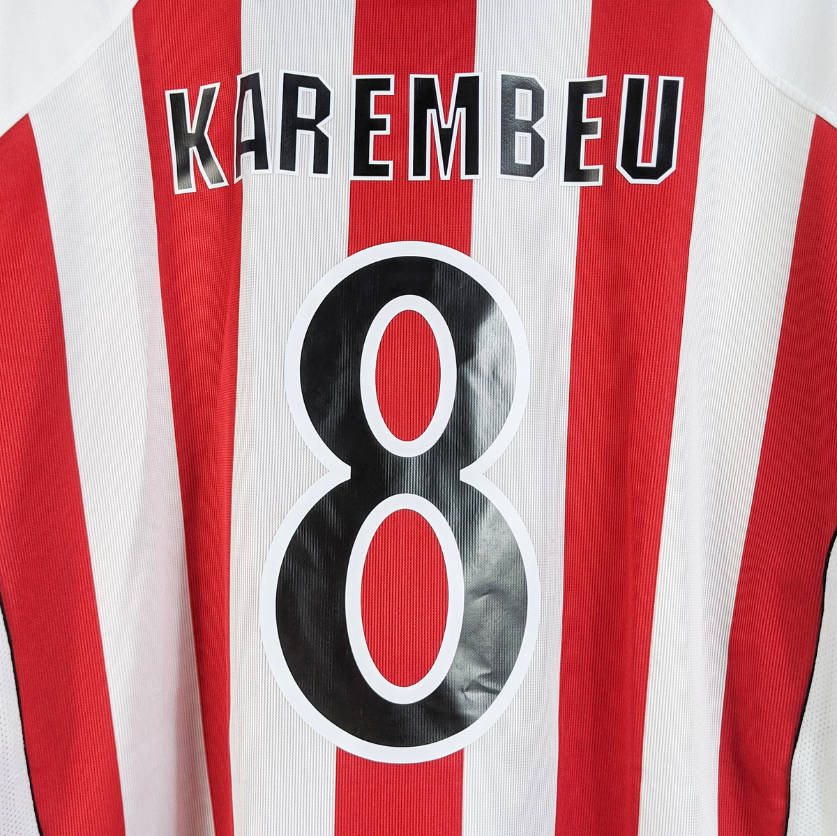 Original Olympiacos 2001/02 Home - Karembeu #8 Size XL