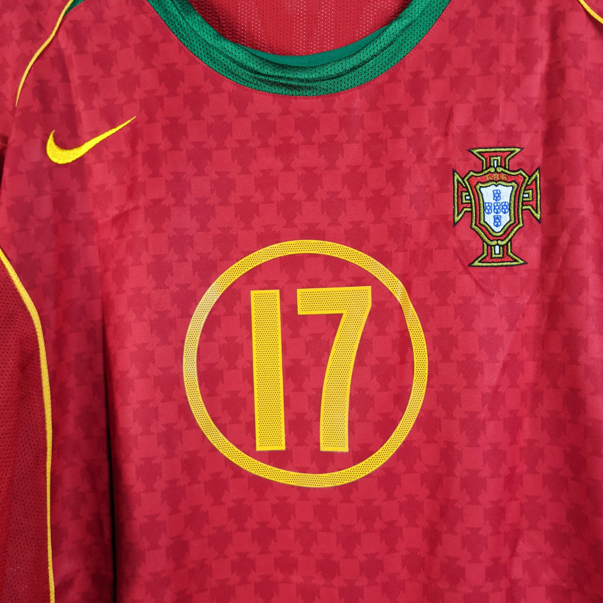 Original Portugal 2004 Home - C.Ronaldo #17 Size fit XL