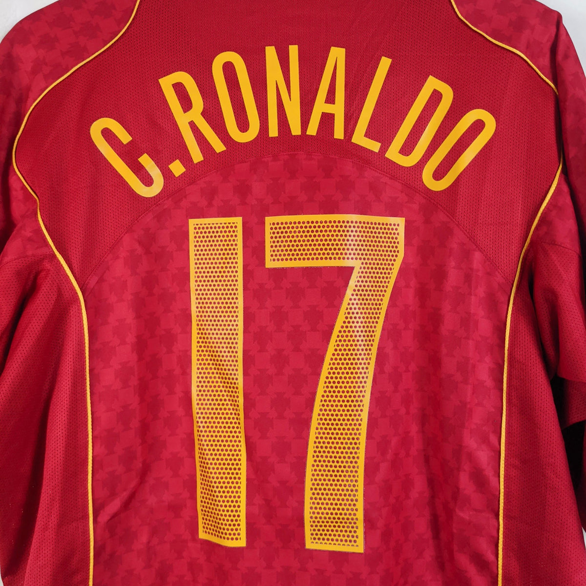 Original Portugal 2004 Home - C.Ronaldo #17 Size fit XL