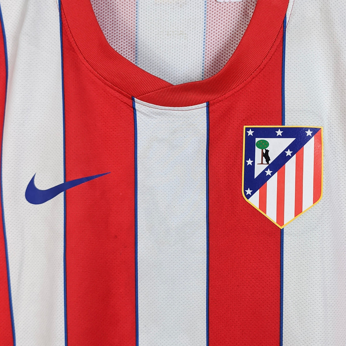 Original Atletico Madrid 2011/12 Home - Falcao #9 Size fit L (Player Issue)