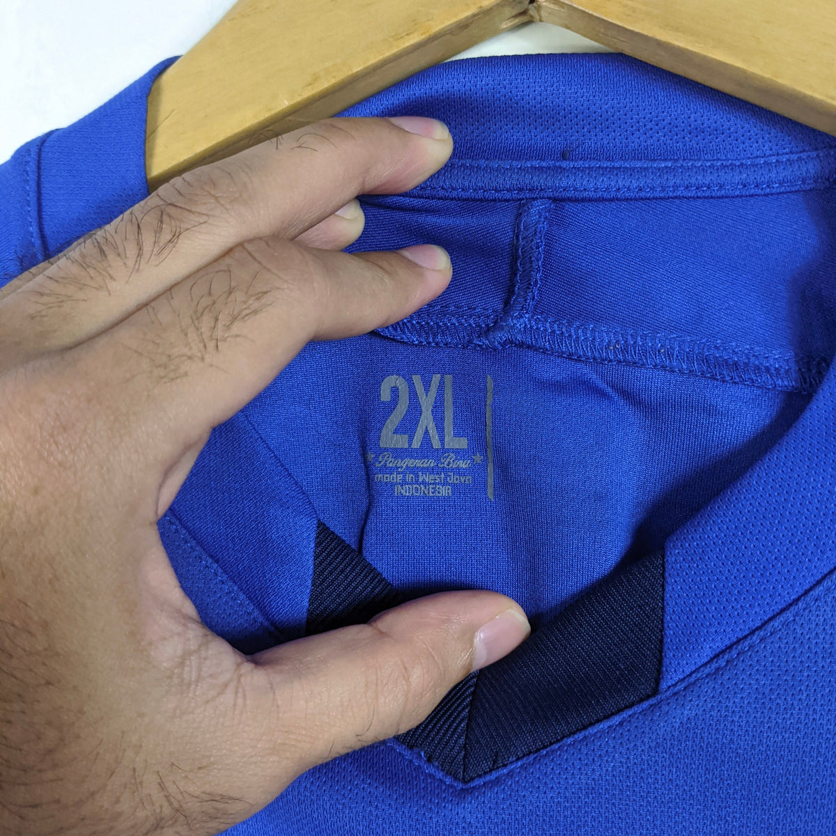 Original Persib Bandung 2017/18 Home - Essien #5 Size XXL
