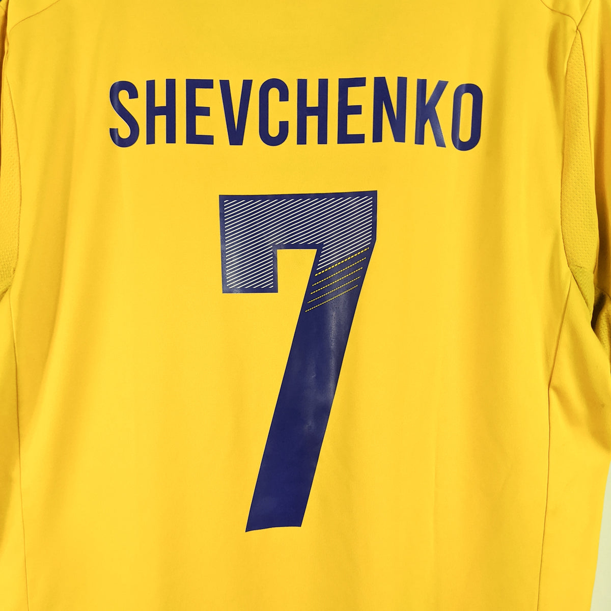 Original Ukraine 2011/13 Home - Shevchenko #7 Size XL