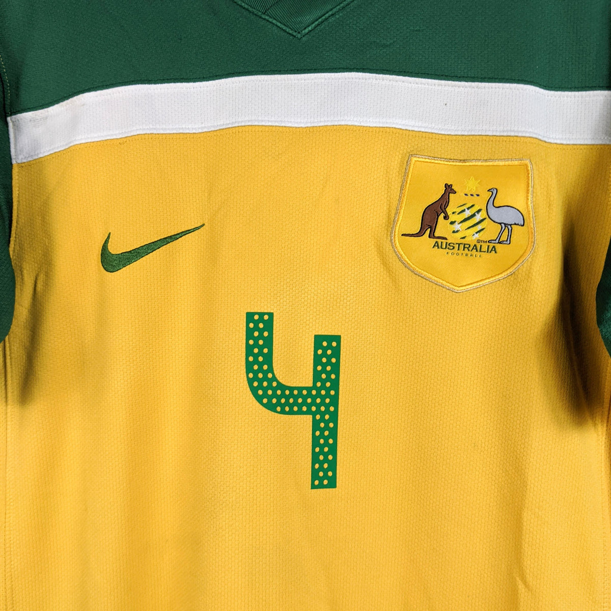 Original Australia 2010/11 Home - Cahill #4 Size M