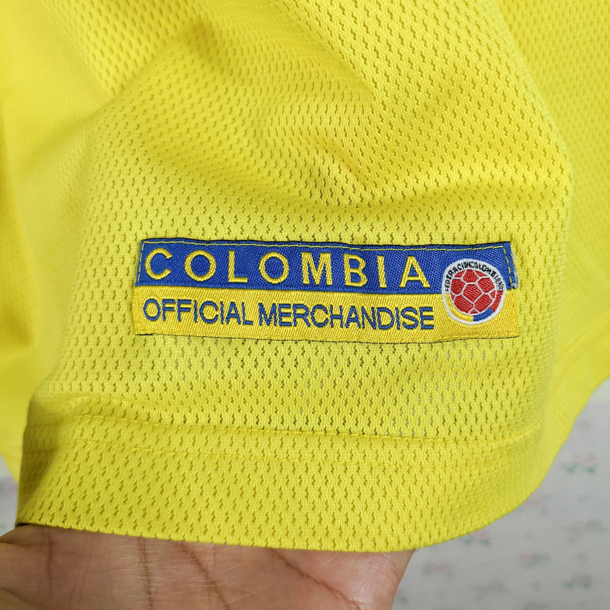 Original Colombia 1998 Home - Valderrama #10 Size L