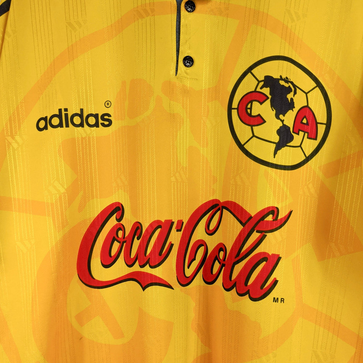 Original Club America 1997/98 Home - #10 Blanco Size L