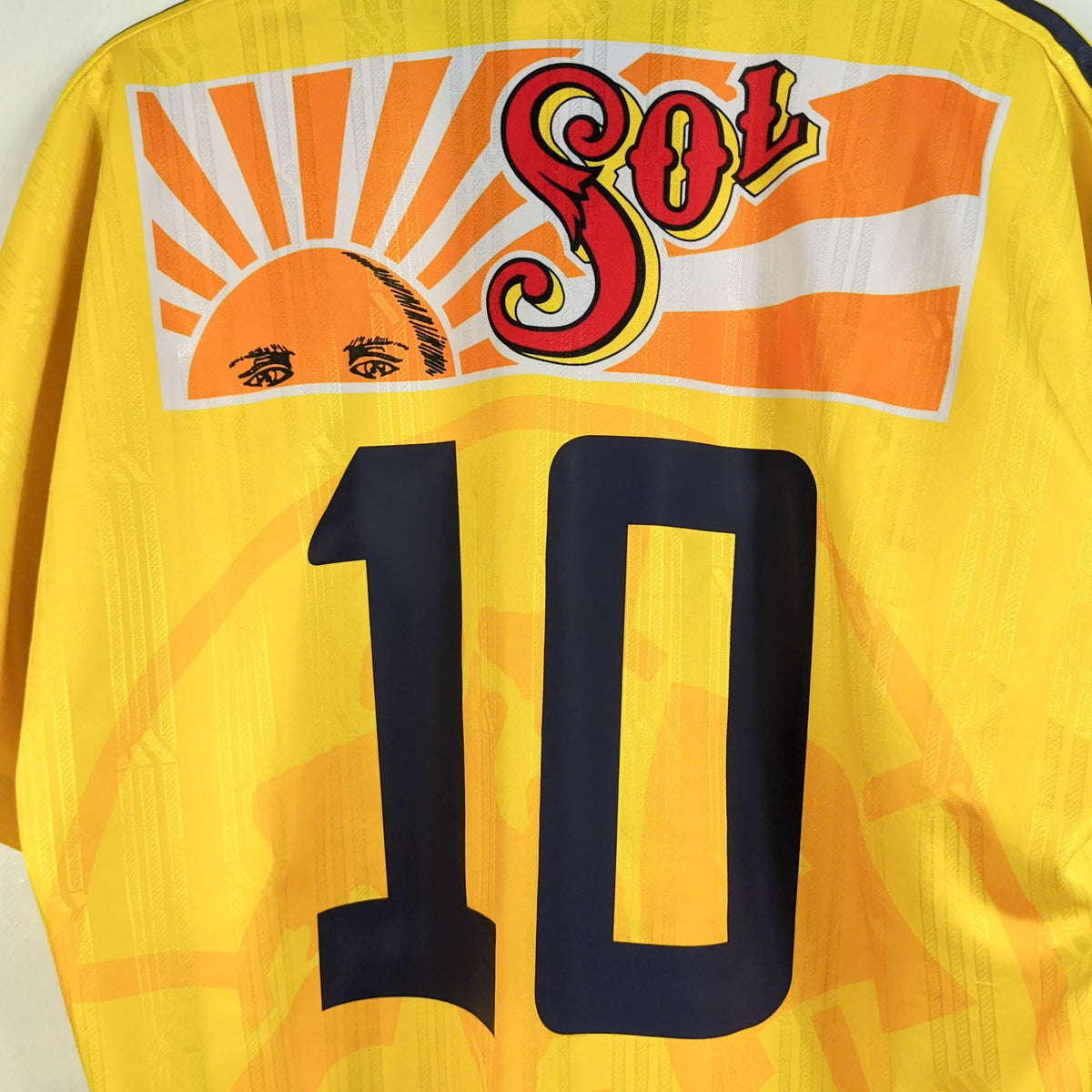 Original Club America 1997/98 Home - #10 Blanco Size L