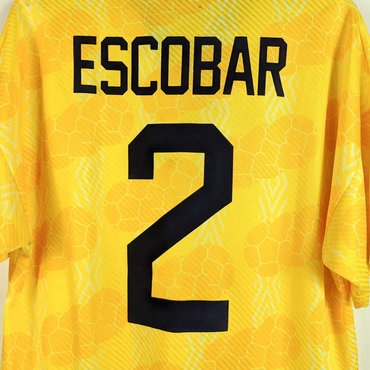 Original Colombia 1994/95 Home - Escobar #2 Size L