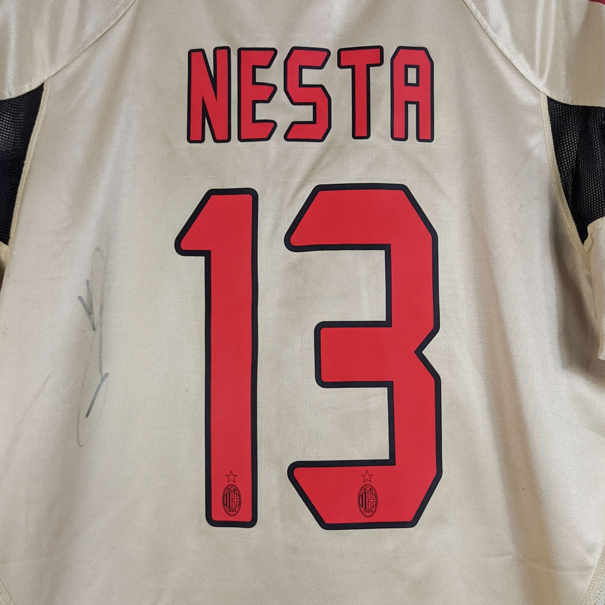 Original AC Milan 2004/05 Third - Nesta #13 Size XL (Bnwt)