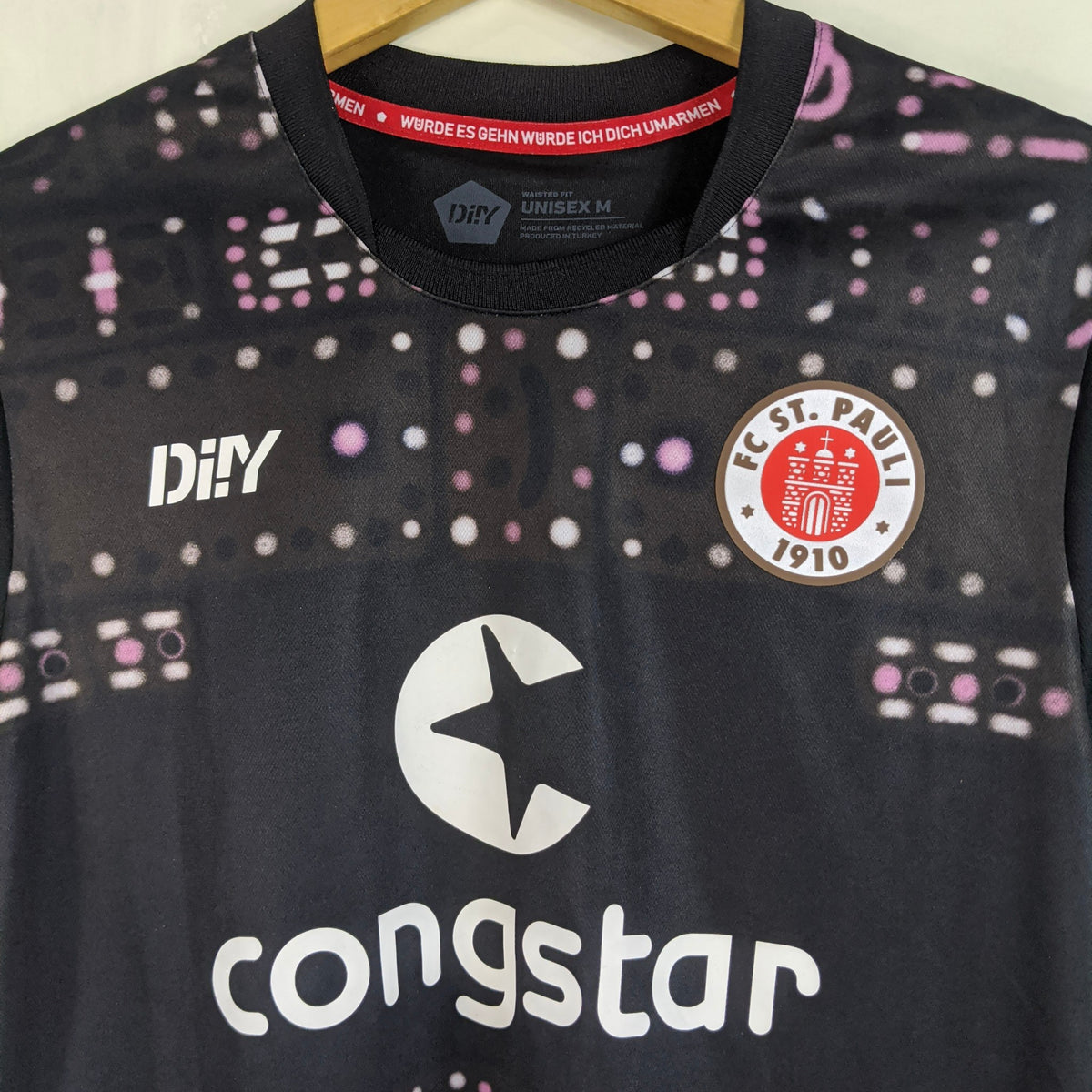 Original St.Pauli 2022/23 Third - Irvine #7 Size M fit S (Bnwt)