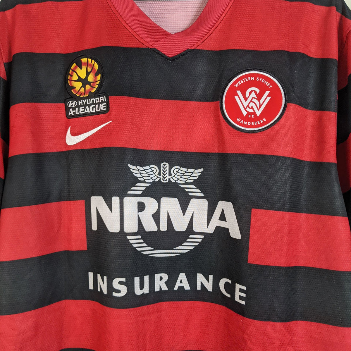 Original Western Sydney Wanderers 2013/14 Home - Juric #9 Size XL