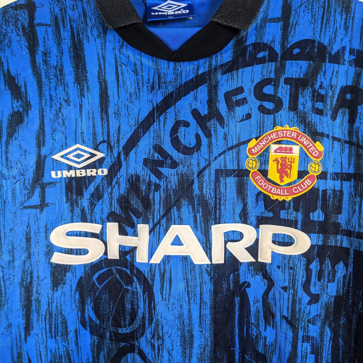 Original Manchester United 1992/93 Away - Keane #16 Size XL