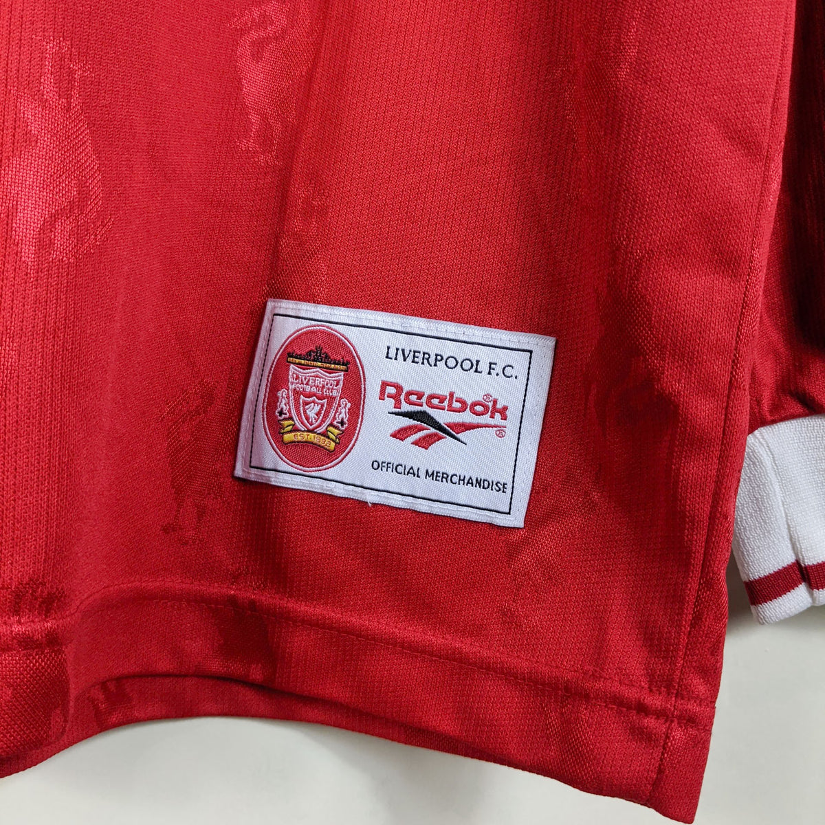 Original Liverpool 1996/98 Home - Owen #18 Size fit L (Long Sleeve)