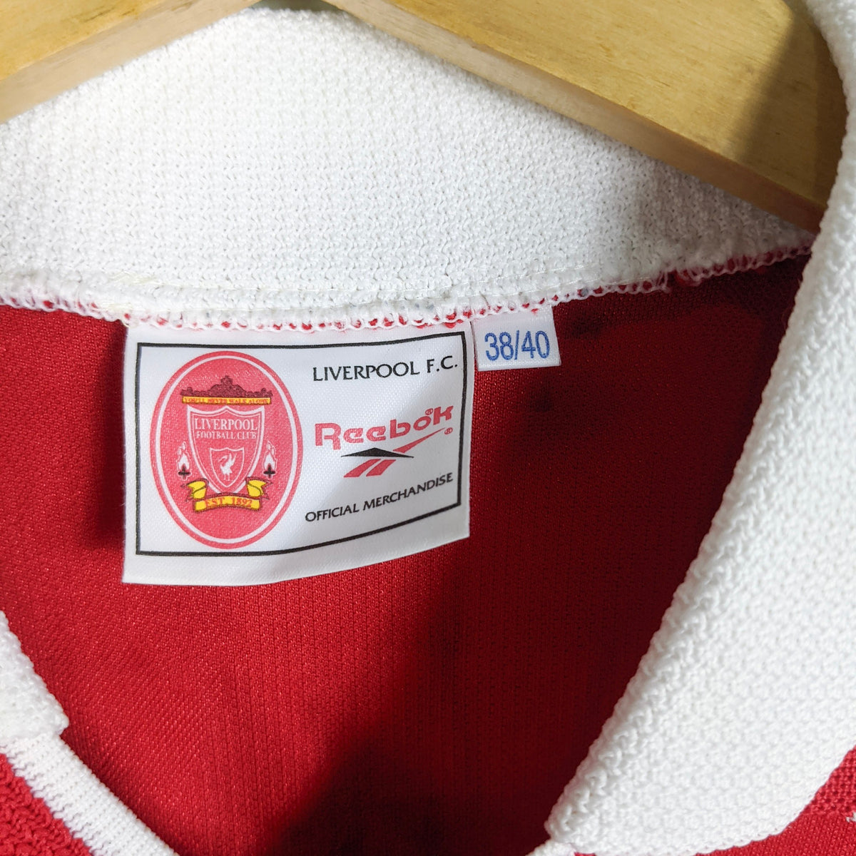Original Liverpool 1996/98 Home - Owen #18 Size fit L (Long Sleeve)