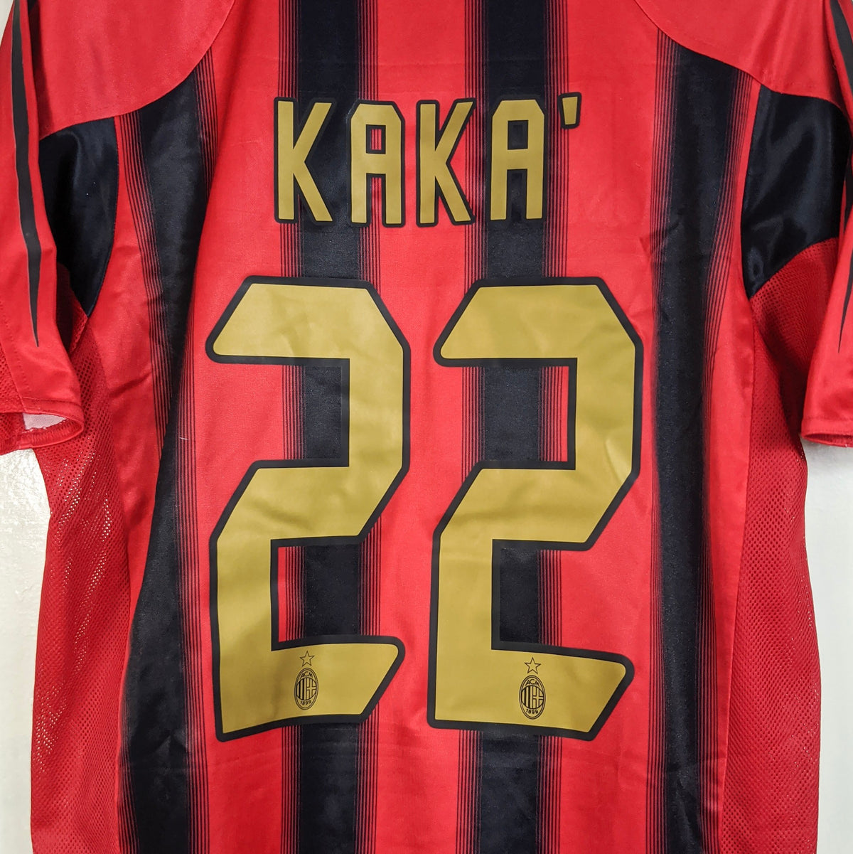Original AC Milan 2004/05 Home - Kaka #22 Size M