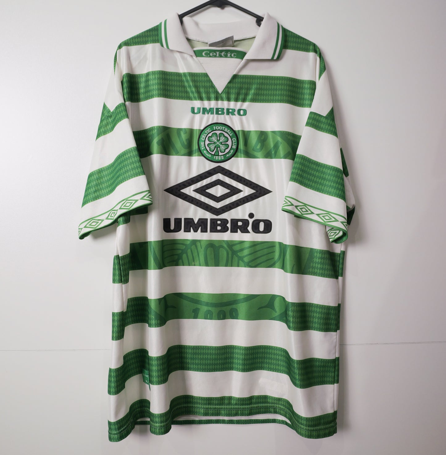 Authentic Celtic 1997/99 Home - Viduka #36 Size XL