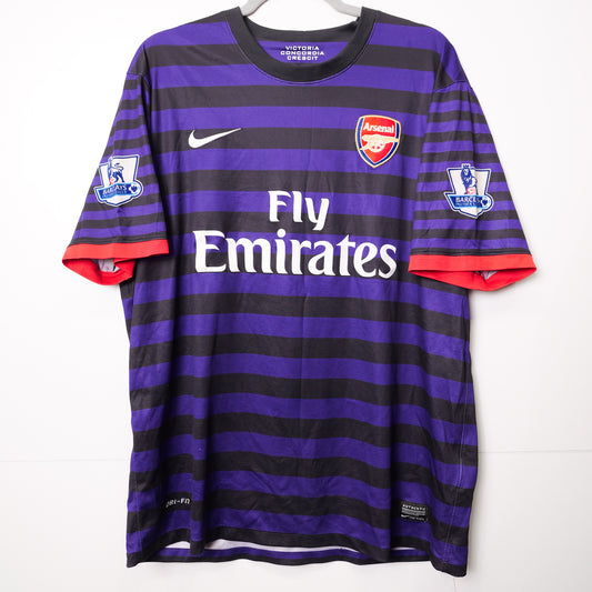 Authentic Arsenal 2012/13 Away - Podolski #9 Size XL