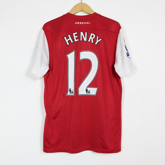 Authentic Arsenal 2011/2012 Home - Henry #12 Size M