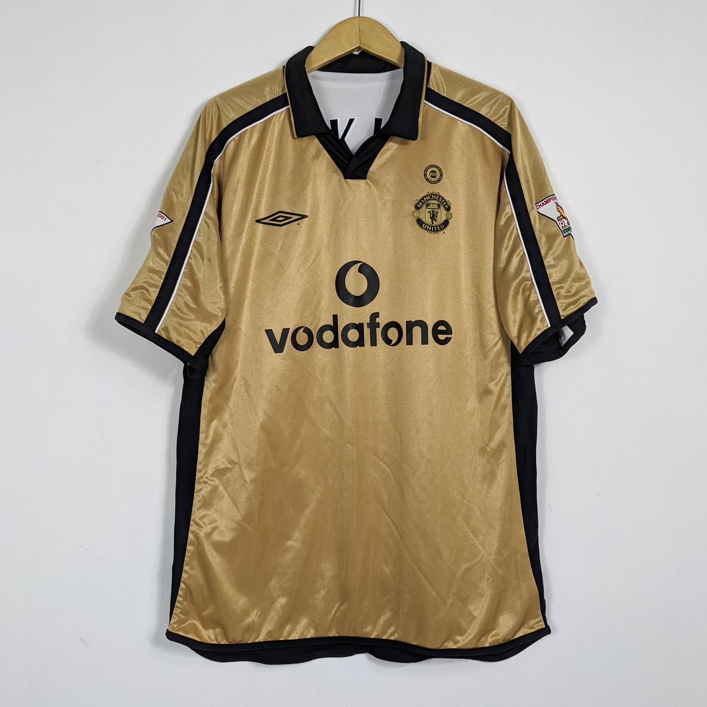 Authentic Manchester United Centenary 2001/2002 Away - Beckham #7 Size XL