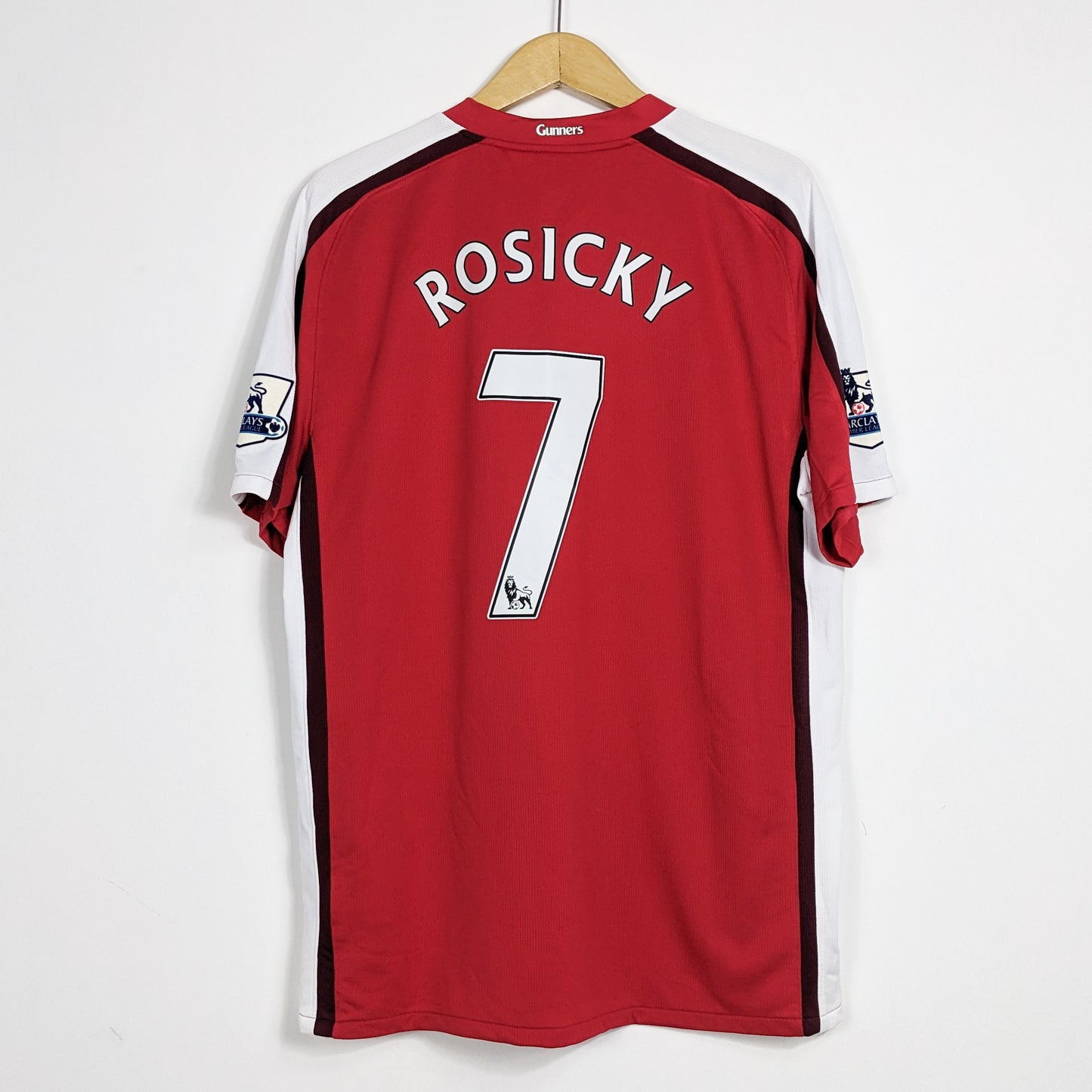 Authentic Arsenal 2008-2010 - Rosicky #14 Size L fit XL