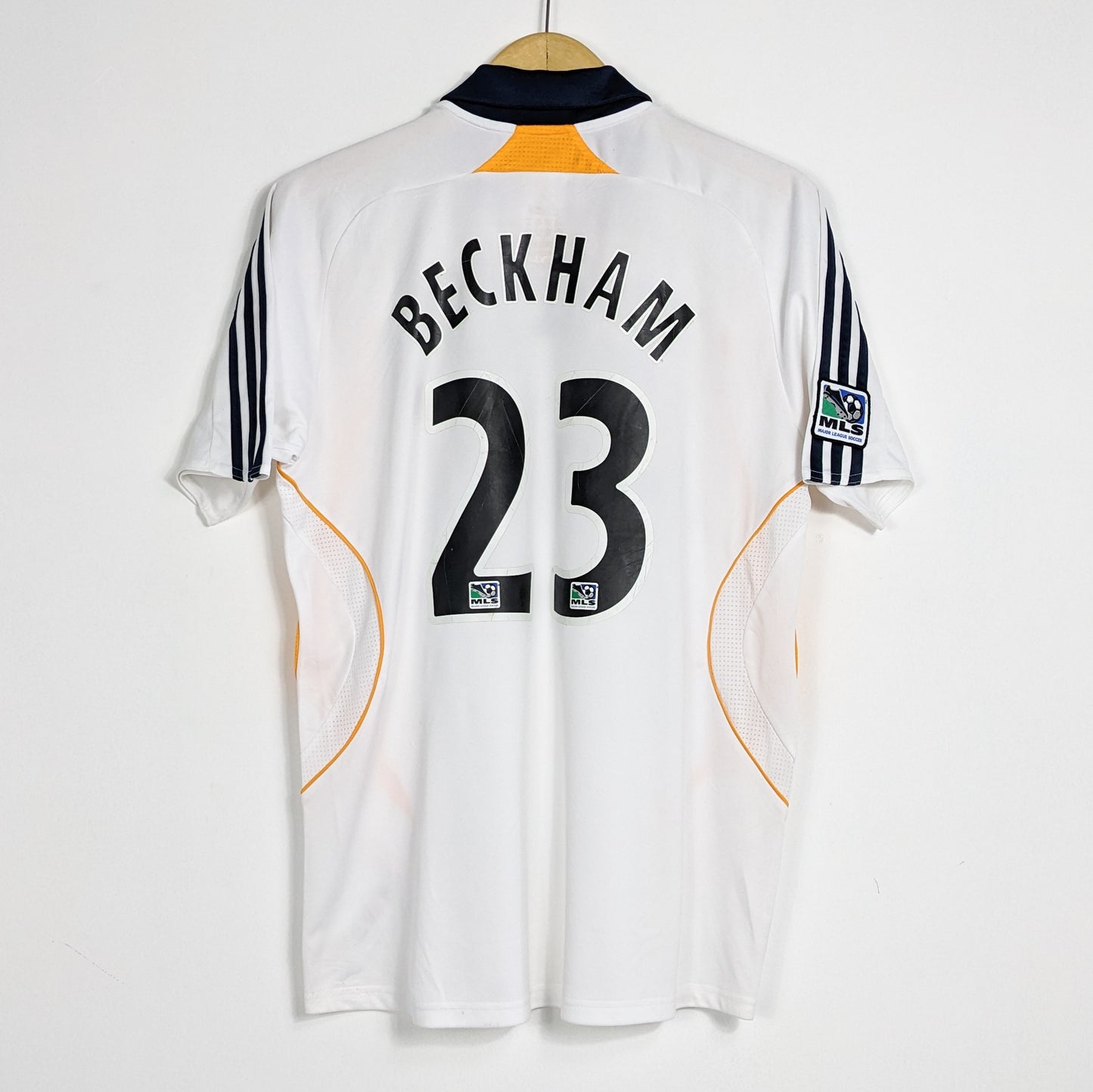 Authentic LA Galaxy 2007-2008 Home - Beckham #23 Size M