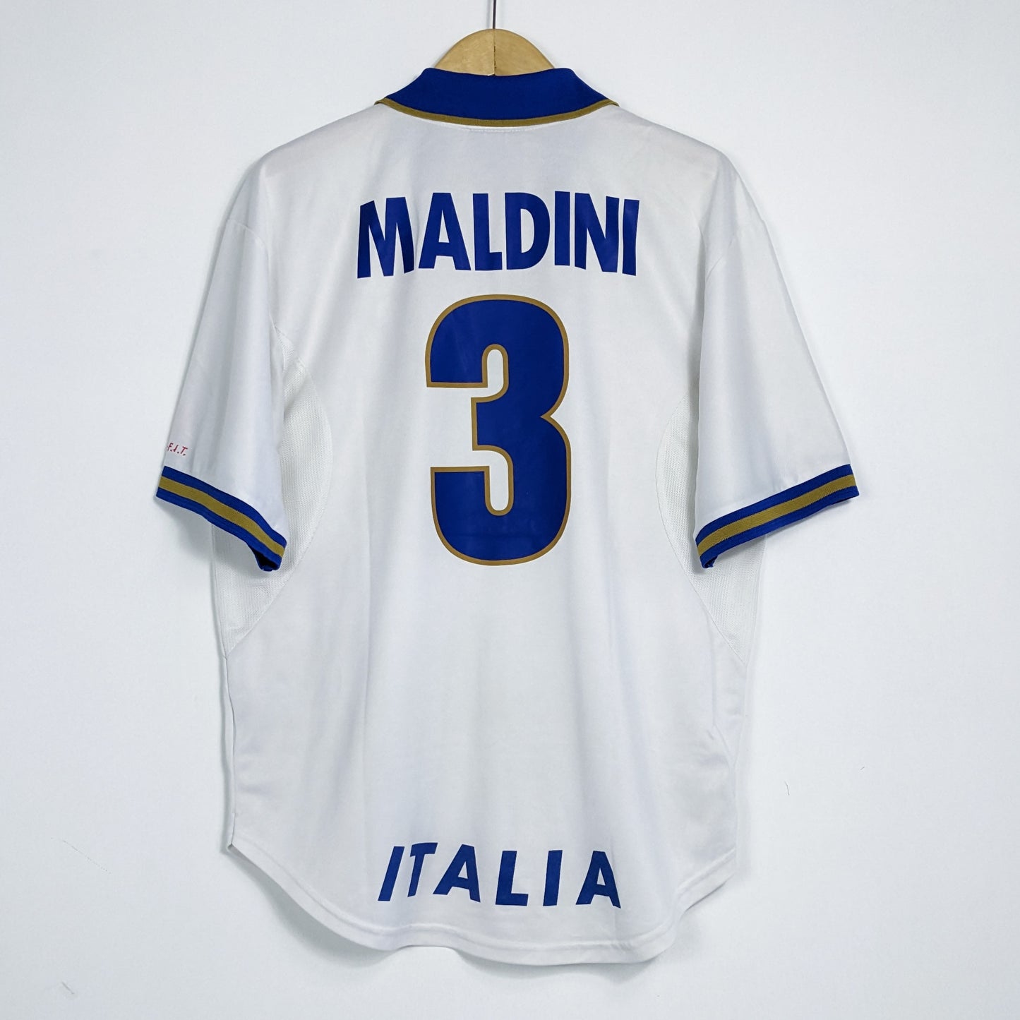 Authentic Italy 1996/1997 Away - Maldini #3 Size L