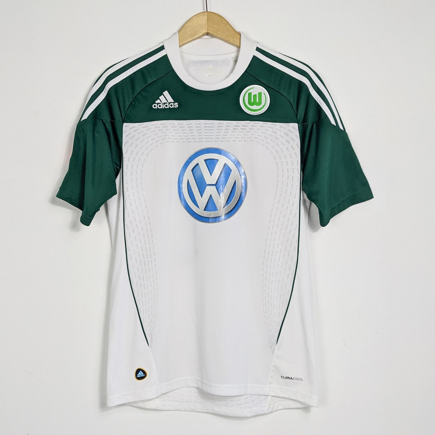 Authentic Wolfsburg 2010/2011 Home - Dzeko #9 Size S (still has tag)