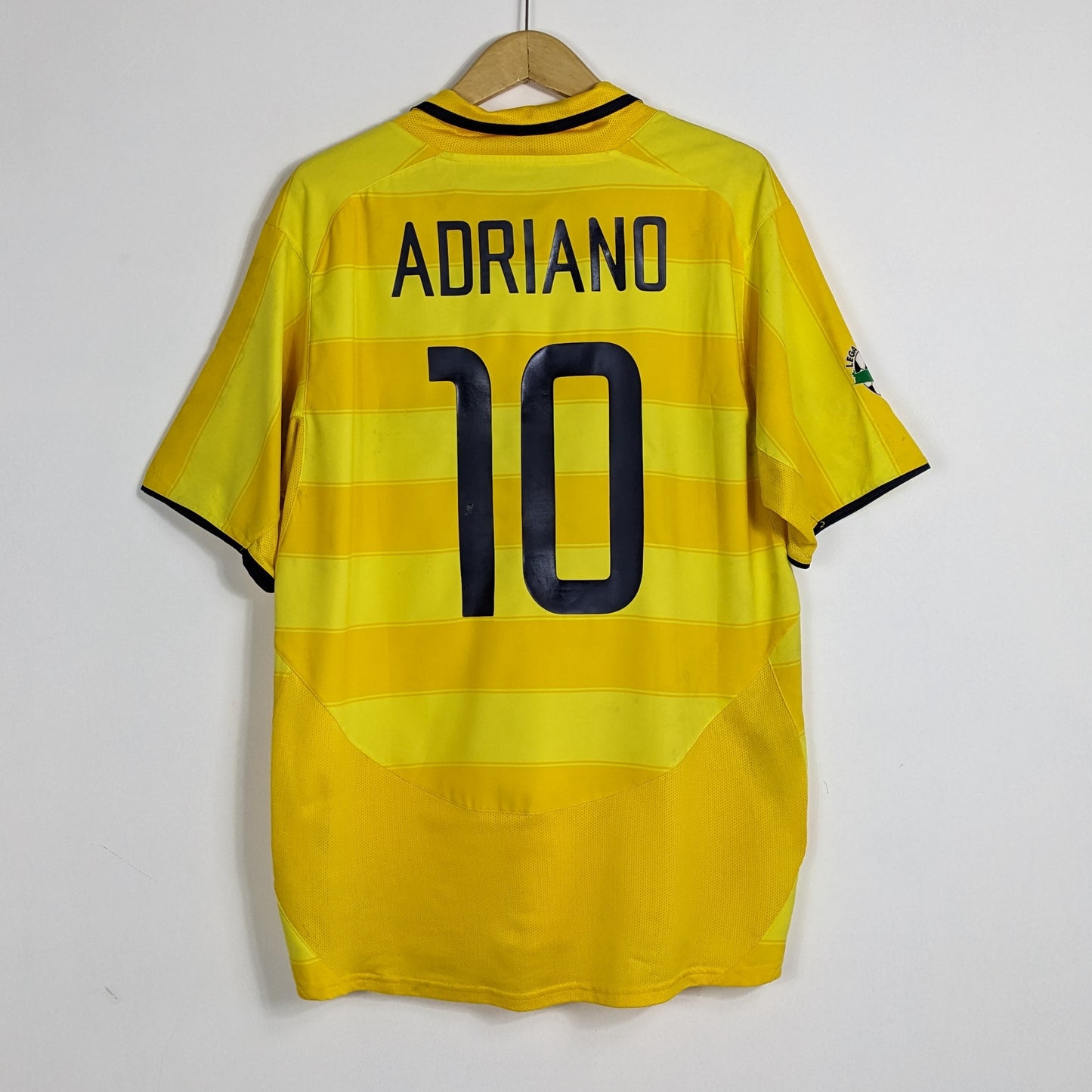 Authentic Inter Milan 2003/2004 Away - Adriano #10 Size XL
