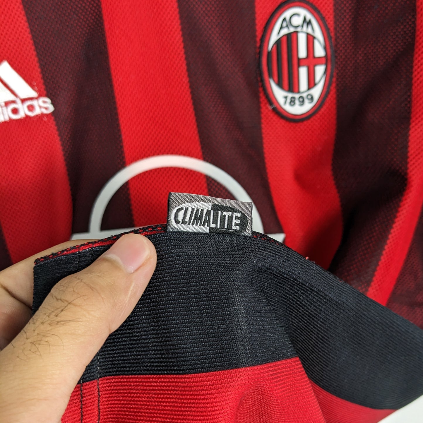 Authentic AC Milan 2002/2003 Home - Shevchenko #7 Size M