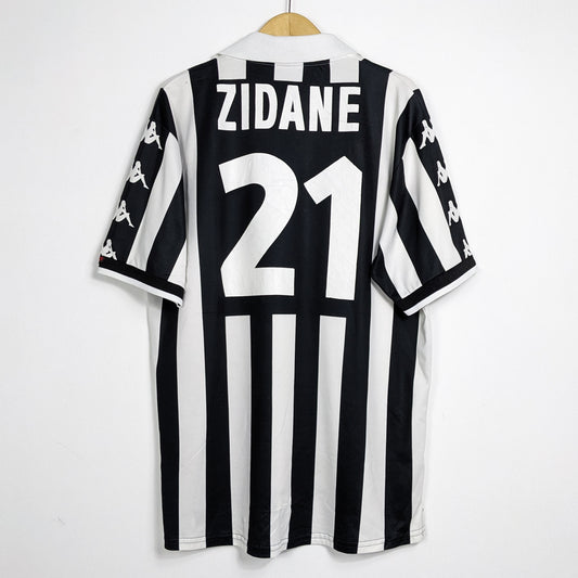 Authentic Juventus  1999/2000 Home - Zidane #21 Size XL