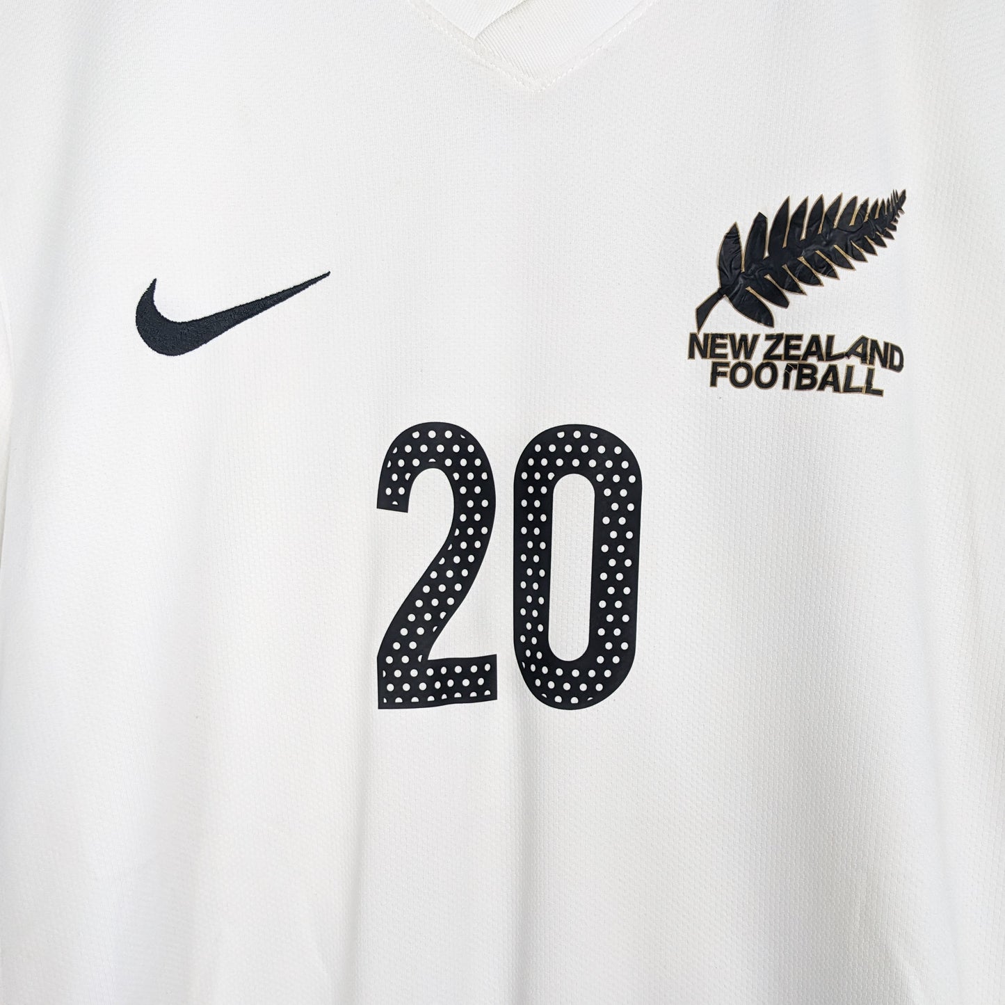 Authentic New Zealand 2010 WC - Wood #20 Size L