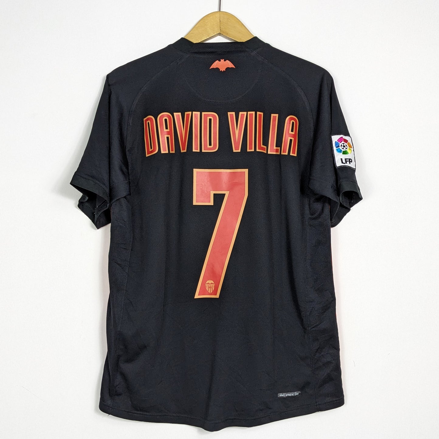 Authentic Valencia 2006/2007 Away - David Villa #7 Size M