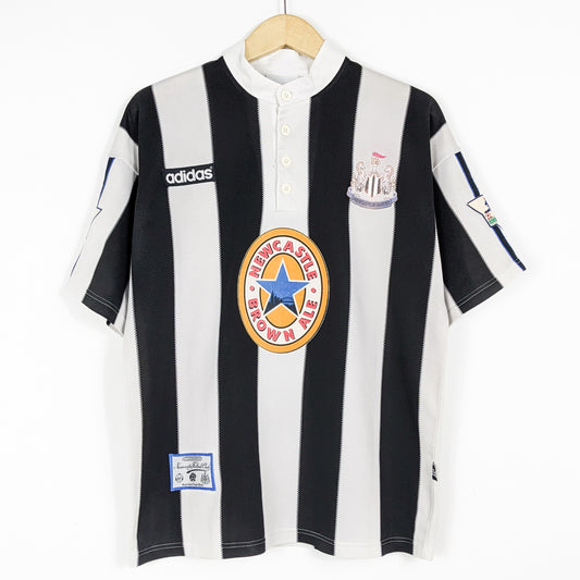 Authentic Newcastle 1995-1997 Home - Ginola #14 Size M