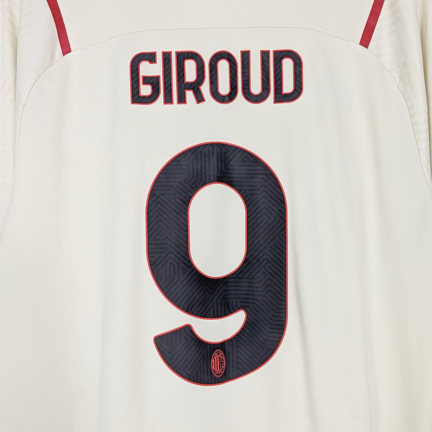 Authentic AC Milan 20021/2022 Away - Giroud #9 Size L