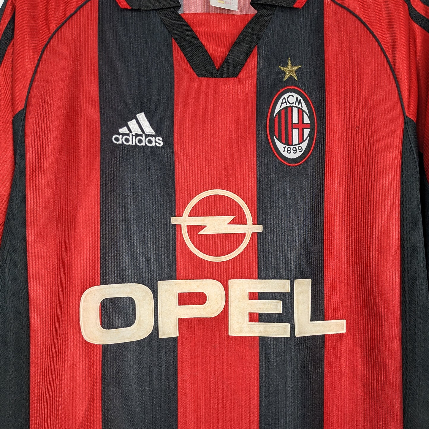 Authentic AC Milan 1998/1999 Home - Serginho #27 Size L