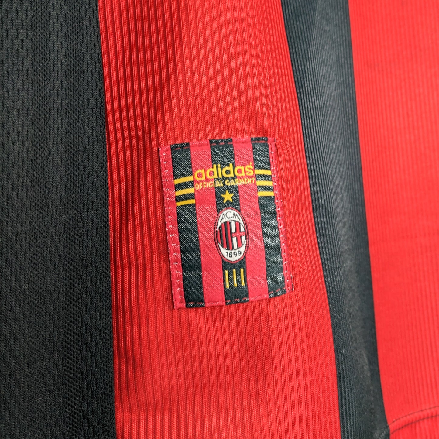 Authentic AC Milan 1998/1999 Home - Serginho #27 Size L