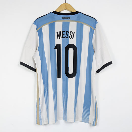 Authentic Argentina WC 2014 Home - Messi #10 Size XL