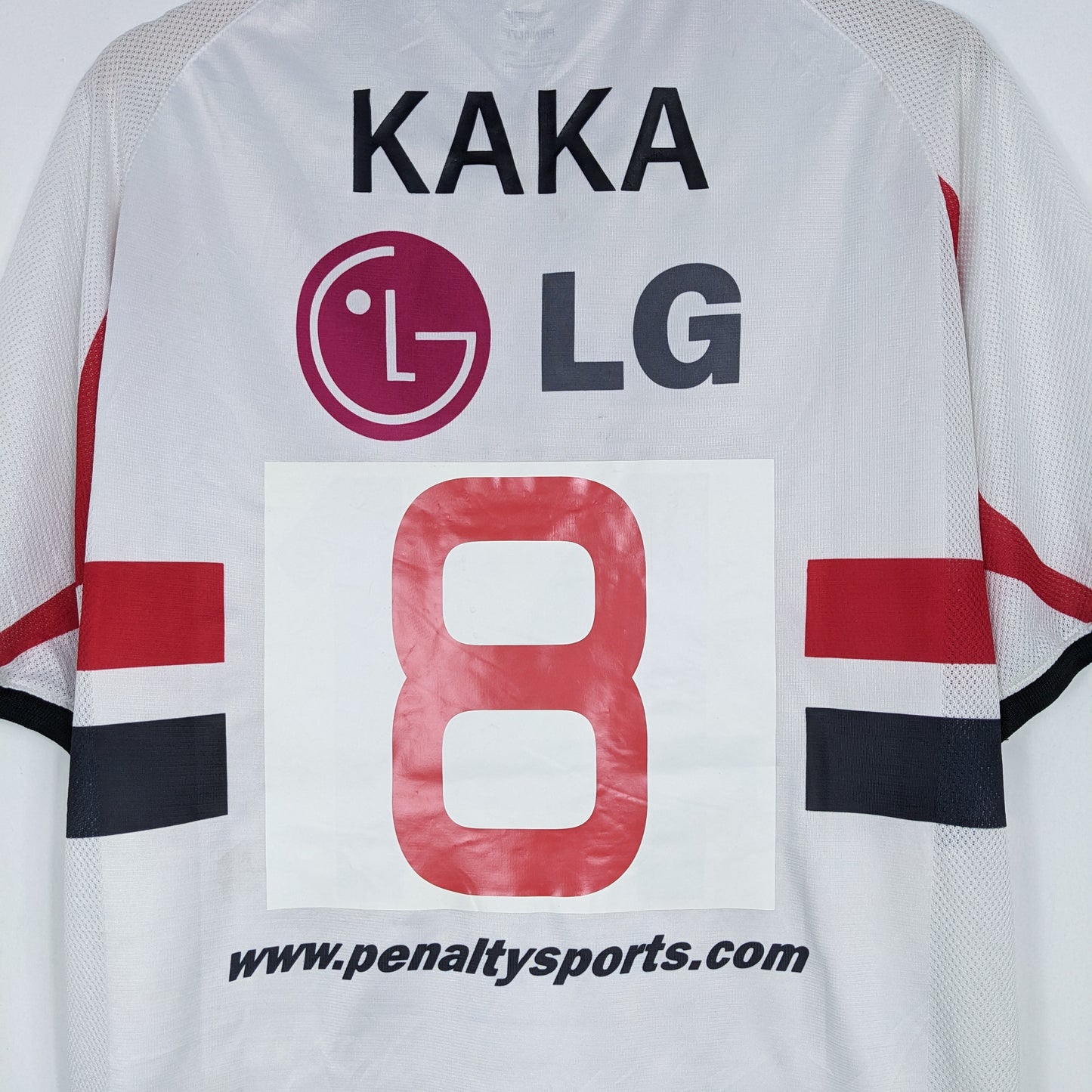 Authentic Sao Paolo 2002 Home II - Kaka #8 Size L