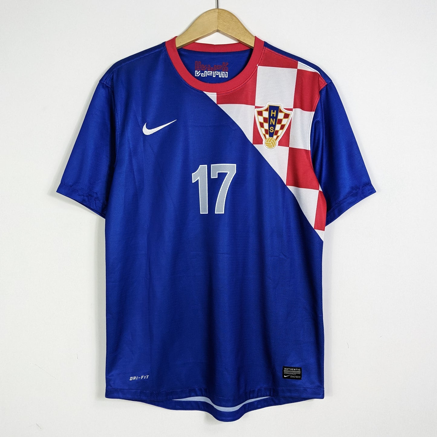 Authentic Croatia 2012  away jersey  - Mandzukic #17 Size M