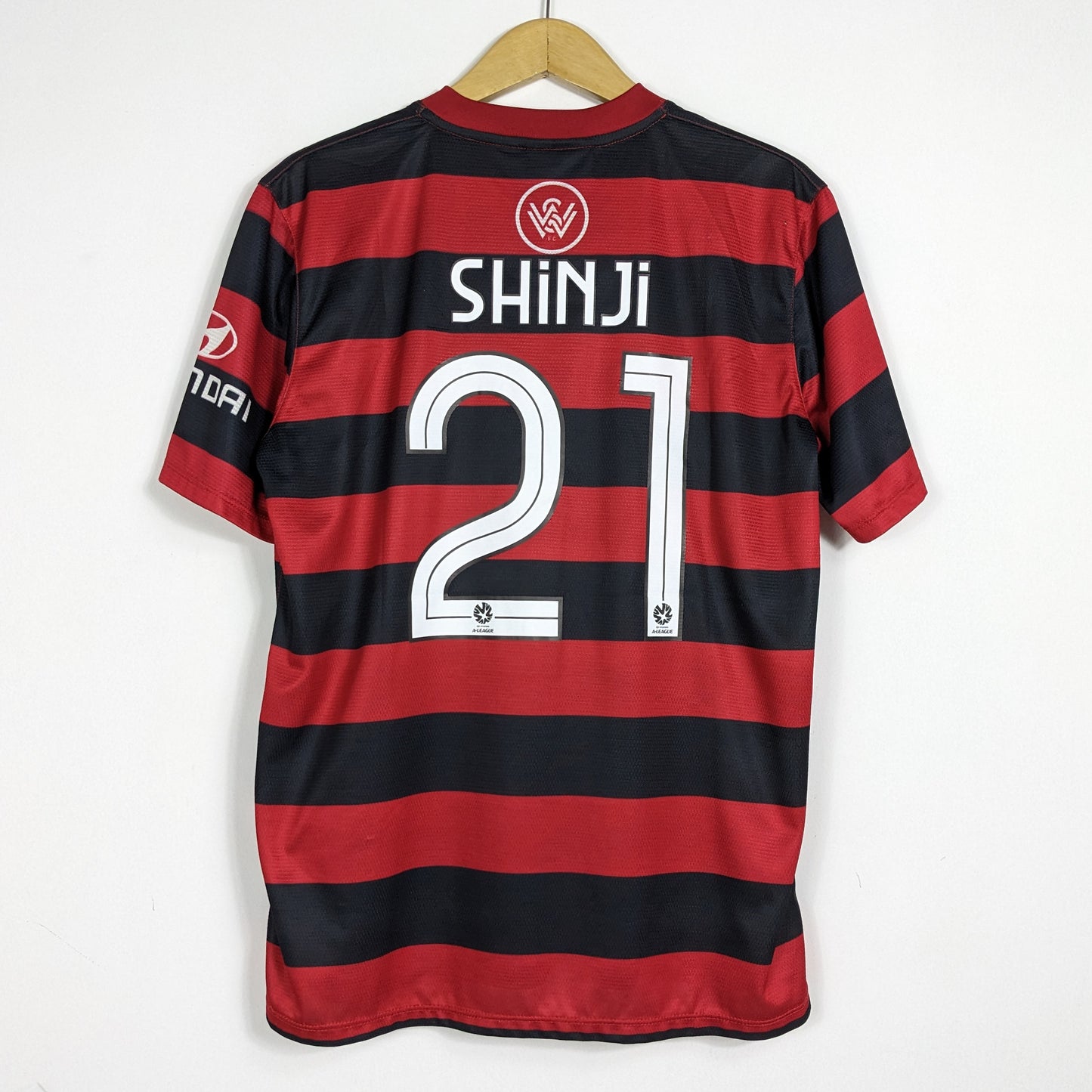 Authentic Western Sydney Wanderers 2012/2014 Home - Shinji Ono #21 Size L