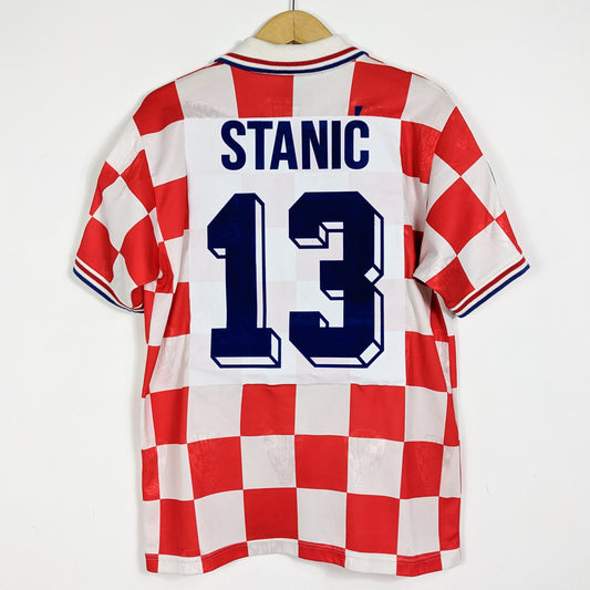 Authentic Croatia 1996 Home - Stanic #13 Size M