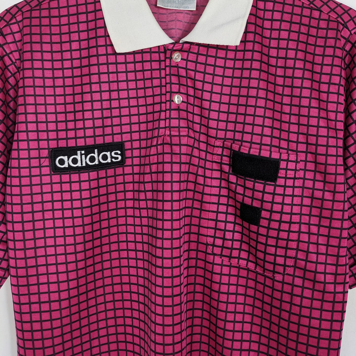 Authentic Adidas Referee Checkered Pink - Size S