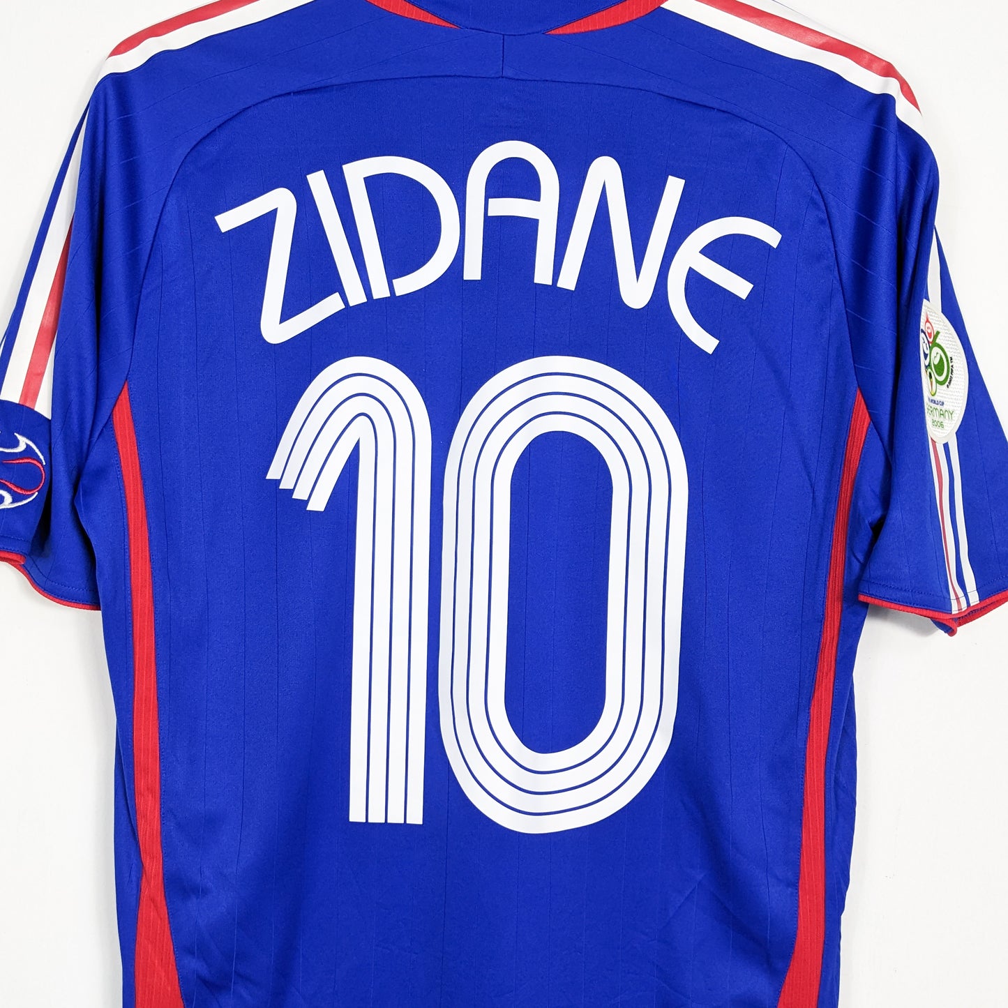 Authentic France 2006 Home - Zidane #10 Size M