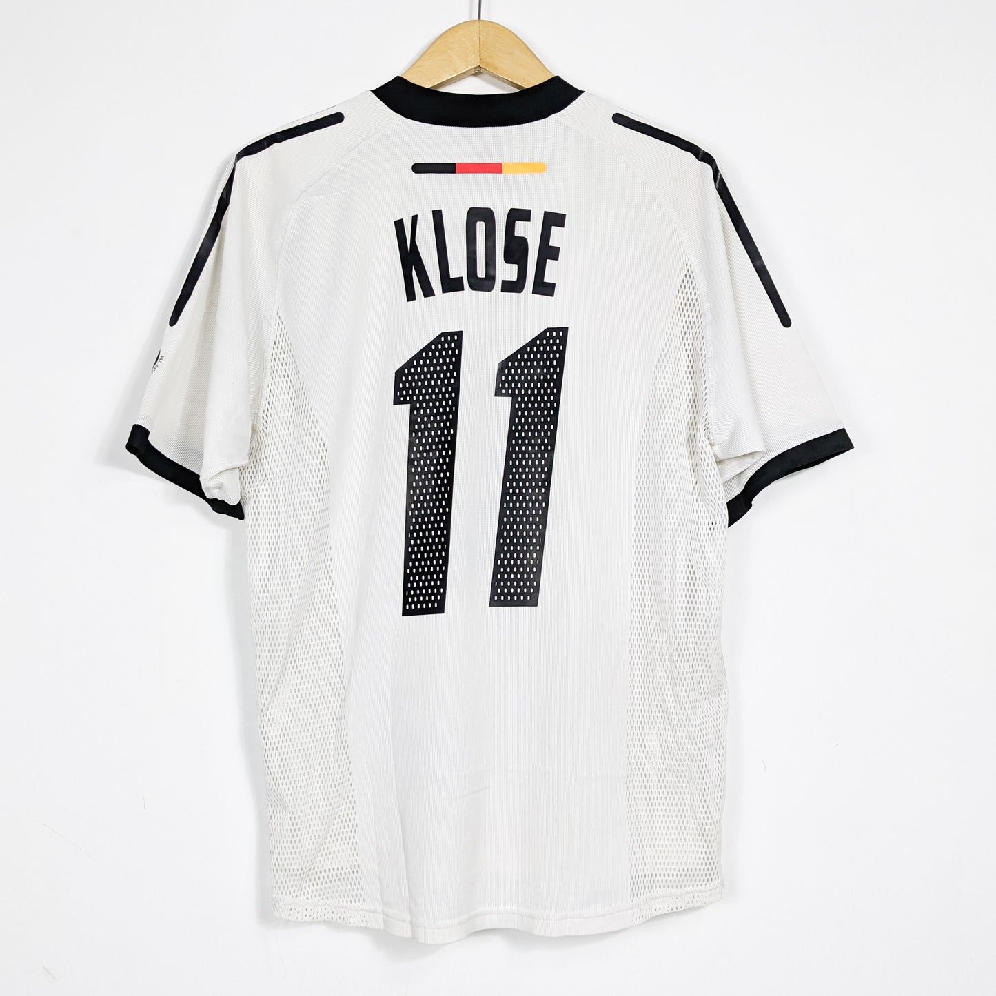 Authentic Germany 2002 Home - Klose #11 Size L (Player Issue)
