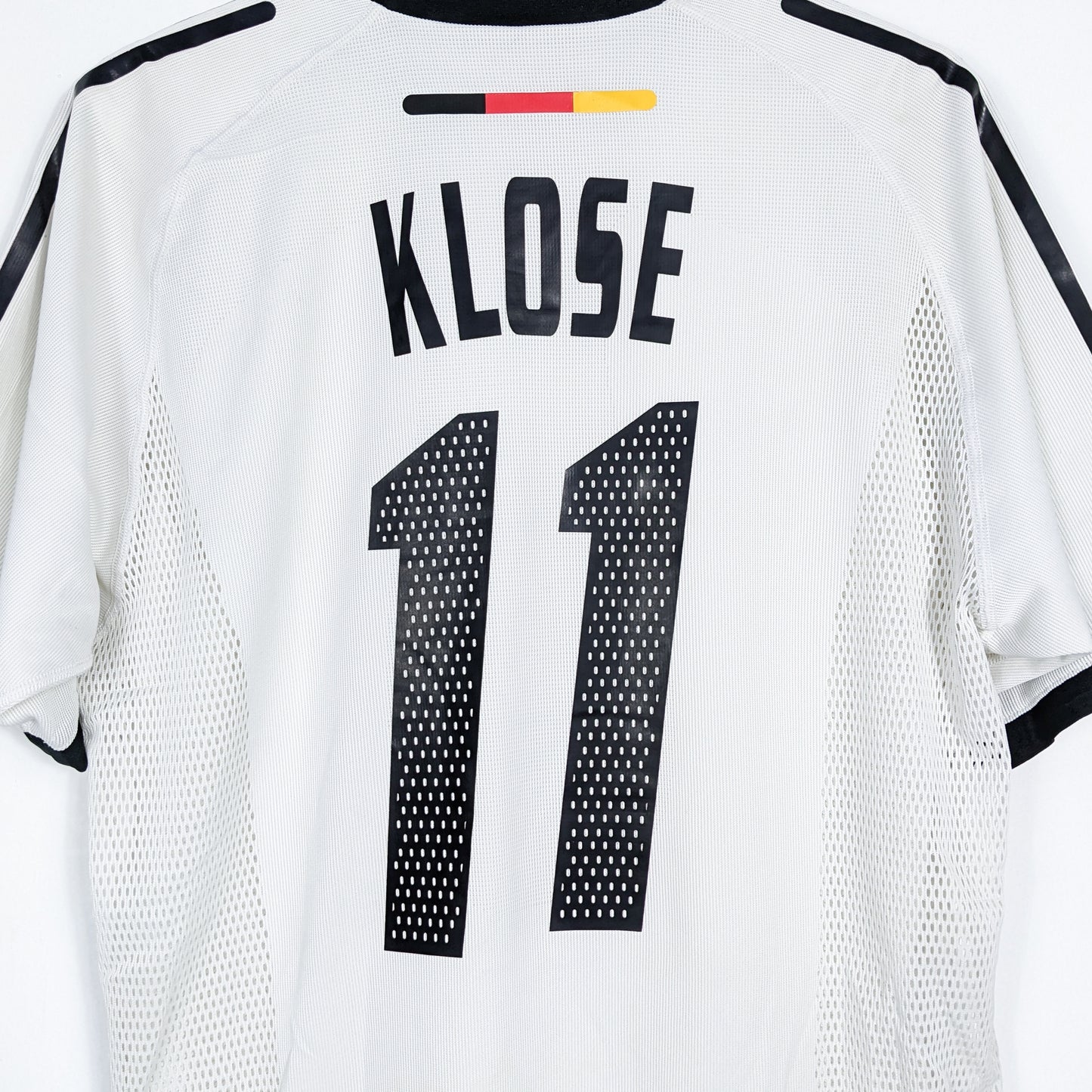 Authentic Germany 2002 Home - Klose #11 Size L (Player Issue)