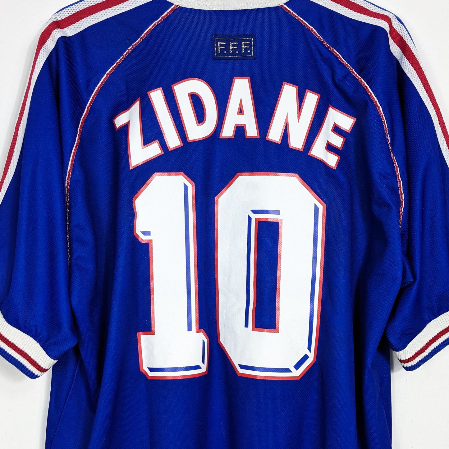 Authentic France 1998 Home - Zidane #10 Size M