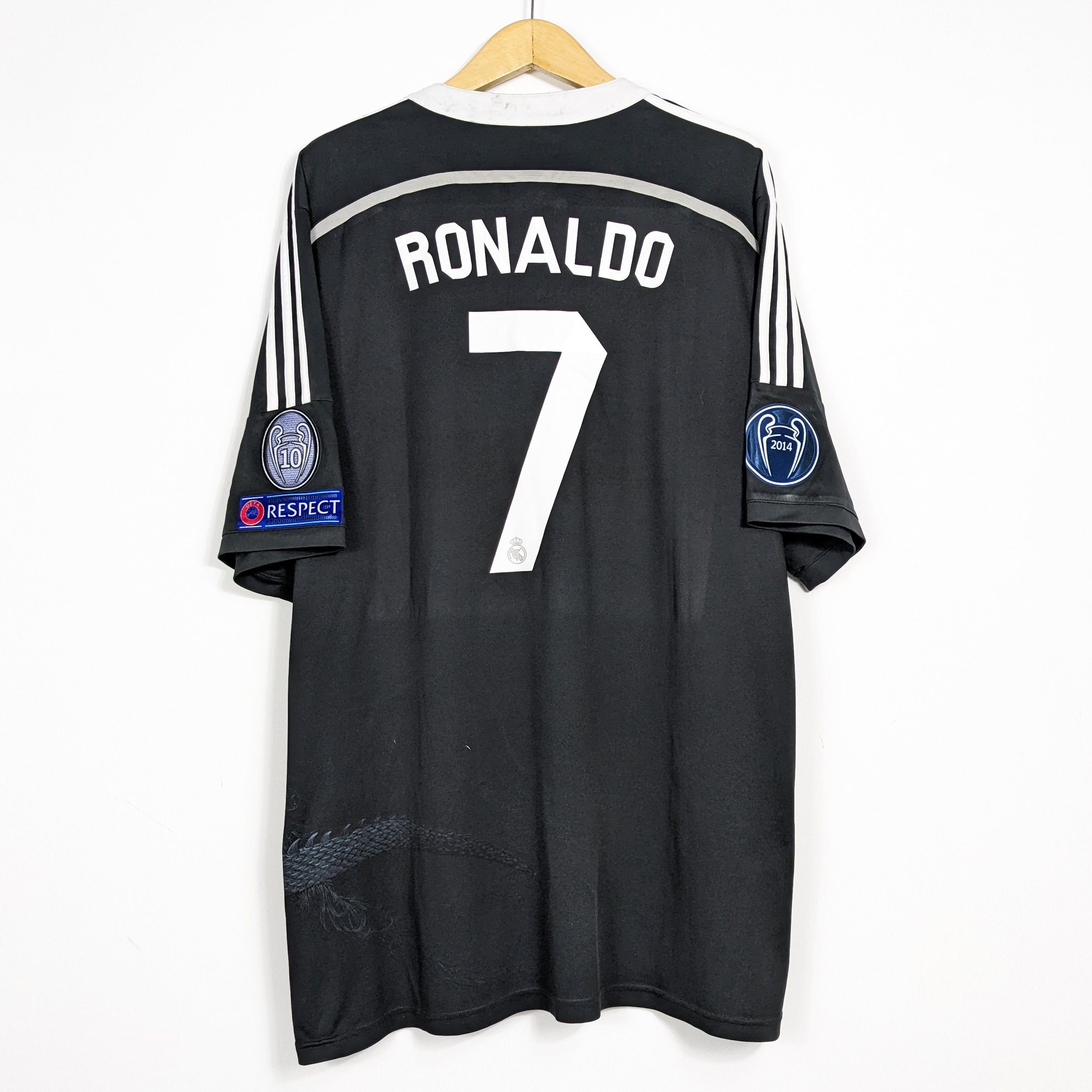 Authentic Real Madrid Yohji Yamamoto 2014/2015 Third - Ronaldo #7