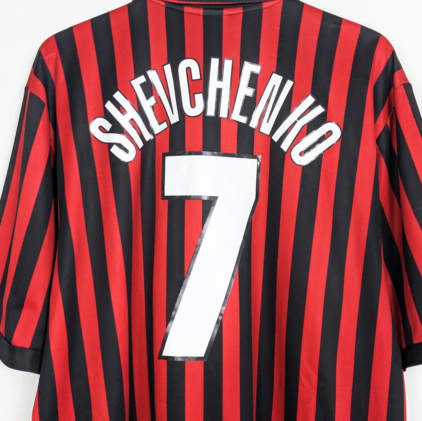 Authentic AC Milan Centenary 1999/2000 Home - Shevchenko #7 Size XL